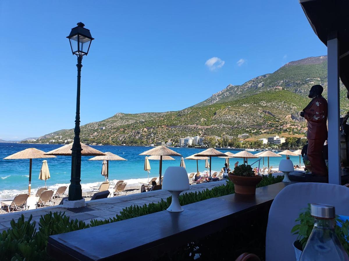Seaview Apartment In Theheart Of Loutraki Exteriér fotografie